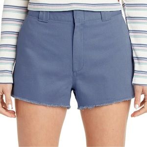 Dickies brand blue cutoff short